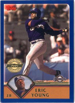 2003 Topps - Home Team Advantage #56 Eric Young Front