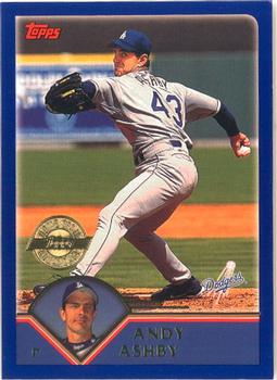 2003 Topps - Home Team Advantage #63 Andy Ashby Front