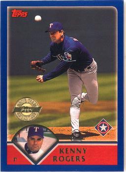 2003 Topps - Home Team Advantage #85 Kenny Rogers Front