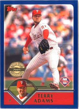 2003 Topps - Home Team Advantage #86 Terry Adams Front