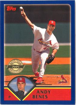 2003 Topps - Home Team Advantage #123 Andy Benes Front