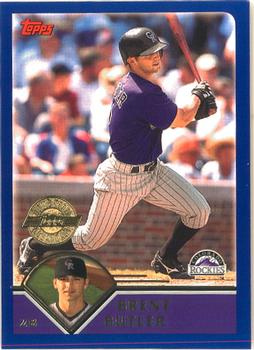 2003 Topps - Home Team Advantage #231 Brent Butler Front