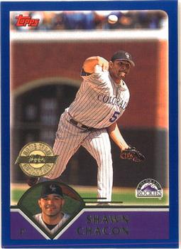 2003 Topps - Home Team Advantage #248 Shawn Chacon Front