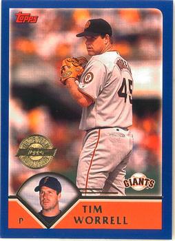 2003 Topps - Home Team Advantage #553 Tim Worrell Front