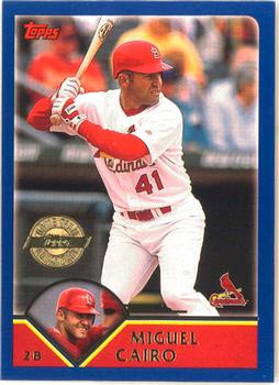 2003 Topps - Home Team Advantage #606 Miguel Cairo Front