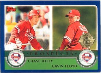 2003 Topps - Home Team Advantage #682 Chase Utley / Gavin Floyd  Front