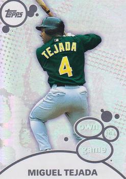 2003 Topps - Own the Game #OG11 Miguel Tejada Front