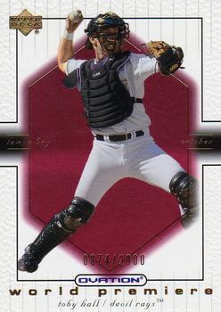 2001 Upper Deck Ovation #63 Toby Hall Front