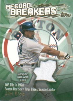 2003 Topps - Record Breakers Relics #RBR-JR Jim Rice Front