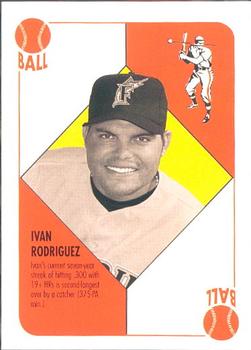 2003 Topps - Red Backs #NNO Ivan Rodriguez Front