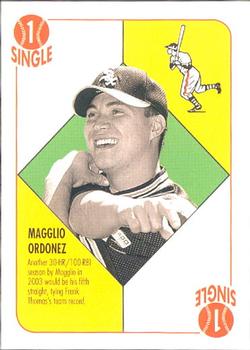 2003 Topps - Red Backs #NNO Magglio Ordonez Front