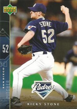 2004 Upper Deck San Diego Padres #9 Ricky Stone Front
