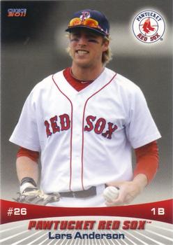 2011 Choice Pawtucket Red Sox #02 Lars Anderson Front