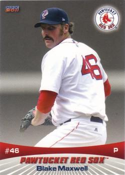2011 Choice Pawtucket Red Sox #14 Blake Maxwell Front
