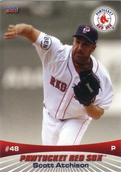 2011 Choice Pawtucket Red Sox #27 Scott Atchison Front