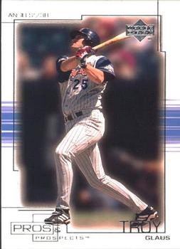 2001 Upper Deck Pros & Prospects #1 Troy Glaus Front