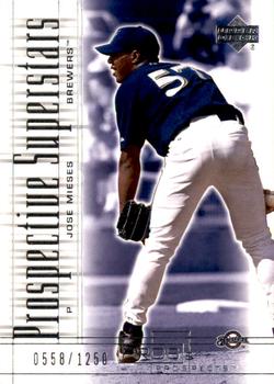 2001 Upper Deck Pros & Prospects #95 Jose Mieses Front