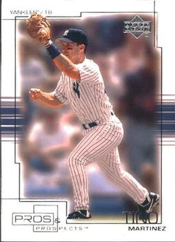 2001 Upper Deck Pros & Prospects #41 Tino Martinez Front