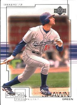 2001 Upper Deck Pros & Prospects #63 Shawn Green Front