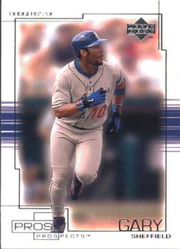 2001 Upper Deck Pros & Prospects #64 Gary Sheffield Front