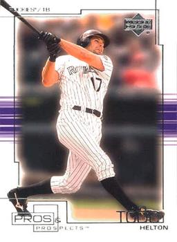 2001 Upper Deck Pros & Prospects #89 Todd Helton Front