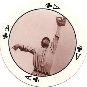 1999 U.S. Playing Card Co. #A♣ Infield Fly Front