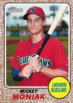 2017 Topps Heritage Minor League #10 Mickey Moniak Front