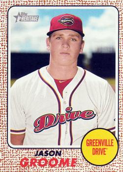2017 Topps Heritage Minor League #25a Jason Groome Front