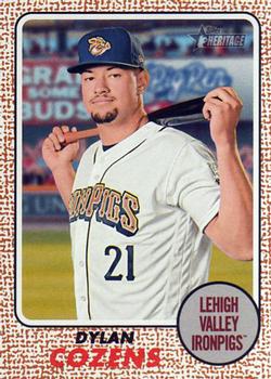 2017 Topps Heritage Minor League #28 Dylan Cozens Front