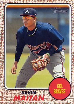 2017 Topps Heritage Minor League #47 Kevin Maitan Front