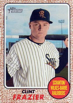 2017 Topps Heritage Minor League #75a Clint Frazier Front
