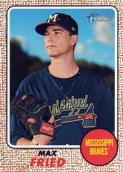 2017 Topps Heritage Minor League #77 Max Fried Front