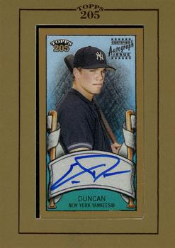 2003 Topps 205 - Autographs #TA-ED Eric Duncan Front