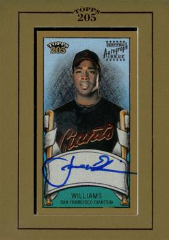 2003 Topps 205 - Autographs #TA-JW Jerome Williams Front