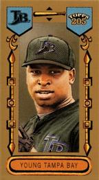 2003 Topps 205 - Drum Exclusive Pose #317 Delmon Young Front