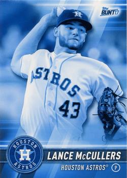 2017 Topps Bunt - Blue #55 Lance McCullers Front