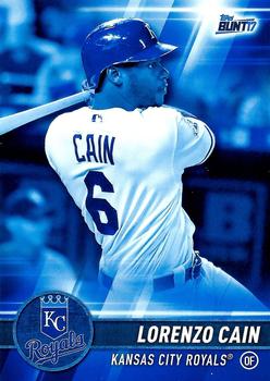 2017 Topps Bunt - Blue #56 Lorenzo Cain Front