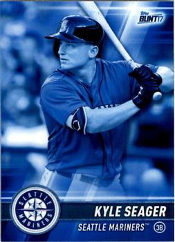 2017 Topps Bunt - Blue #168 Kyle Seager Front