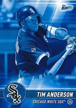 2017 Topps Bunt - Blue #186 Tim Anderson Front