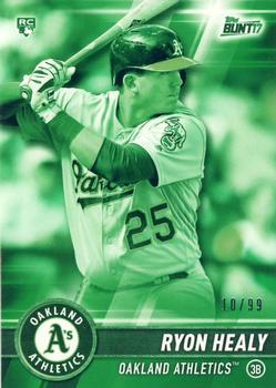 2017 Topps Bunt - Green #17 Ryon Healy Front