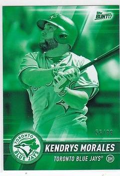 2017 Topps Bunt - Green #57 Kendrys Morales Front