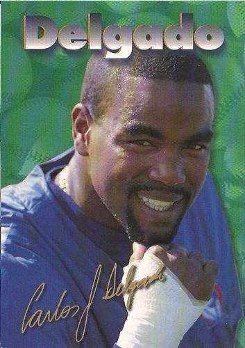 1997 Scorebook Sizzler Toronto Blue Jays #10 Carlos Delgado Front
