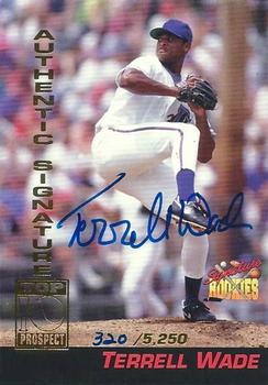 1994 Signature Rookies - Top Prospects Signatures #A4 Terrell Wade Front