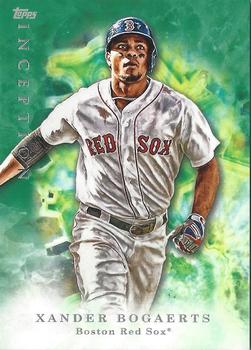 2017 Topps Inception - Green #11 Xander Bogaerts Front