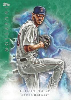 2017 Topps Inception - Green #13 Chris Sale Front