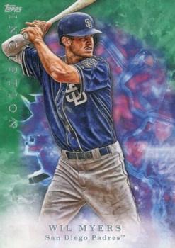 2017 Topps Inception - Green #16 Wil Myers Front