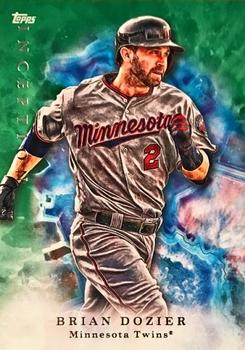 2017 Topps Inception - Green #17 Brian Dozier Front