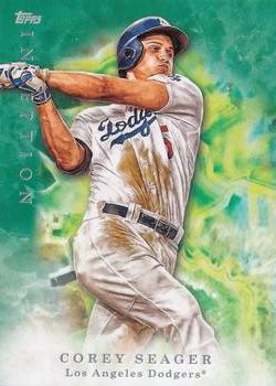 2017 Topps Inception - Green #59 Corey Seager Front