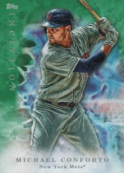 2017 Topps Inception - Green #69 Michael Conforto Front