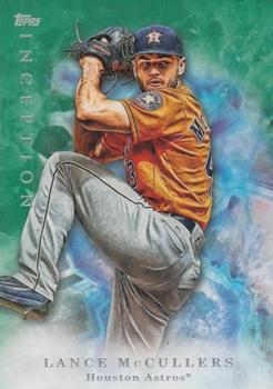 2017 Topps Inception - Green #73 Lance McCullers Front